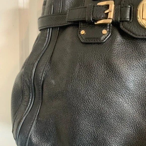 Michael Kors Hudson Tote Satchel Leather Bag - Picture 3 of 10